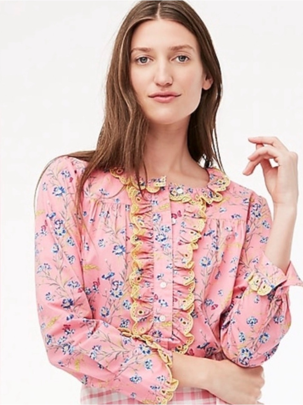 J.Crew liberty of London blouse size extra small